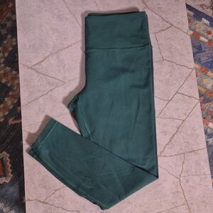 Athleta Forest Green Elation 7/8 Tights